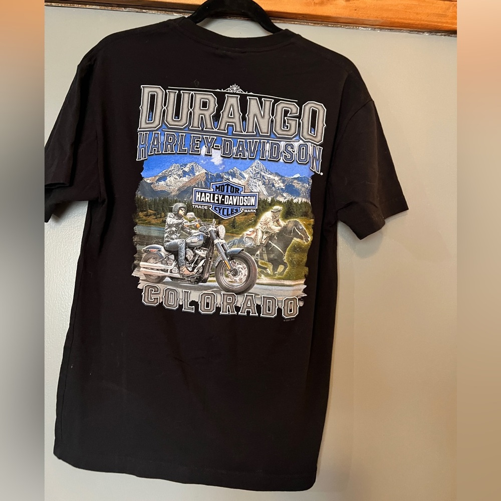 Harley Davidson Durango Colorado graphic tee size Medium